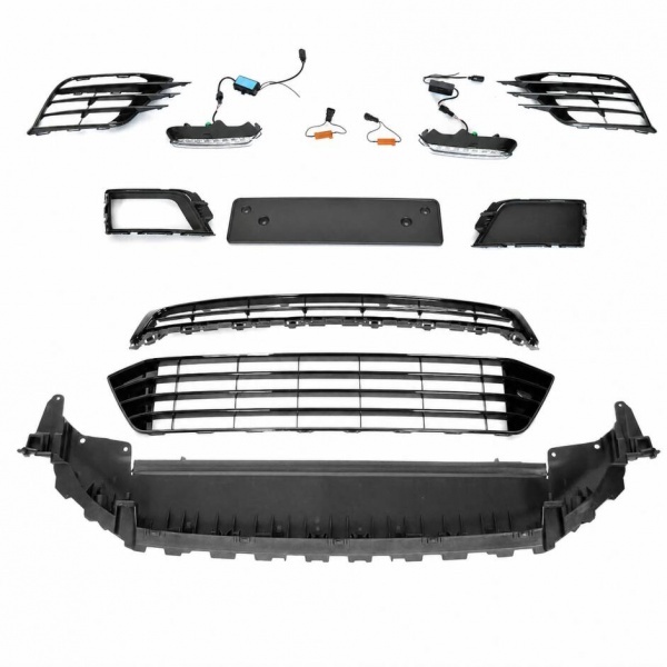 Pare choc avant look R avec PDC pour Volkswagen Scirocco 08-14