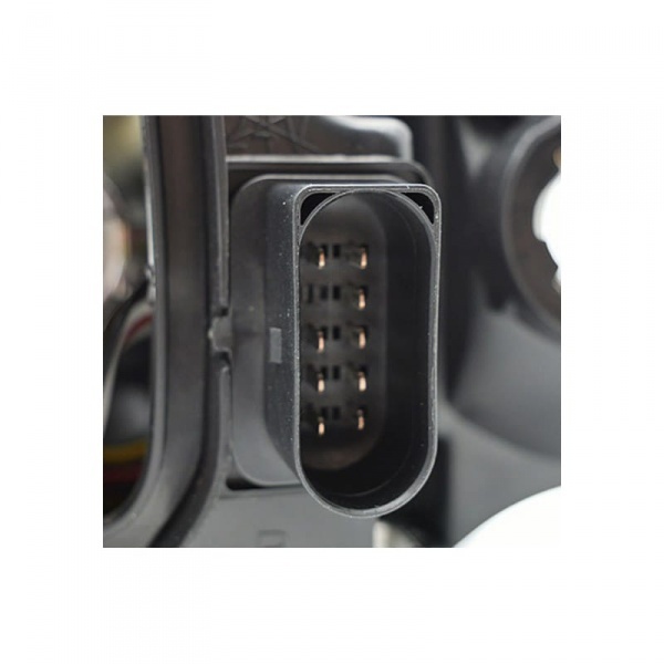 Phare gauche conducteur halogene AUDI A3 (8P) - 03-08 - Noir