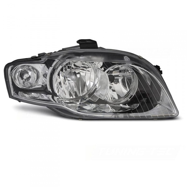 Phare droit passager halogene AUDI A4 B7- 04-08 - Chrome