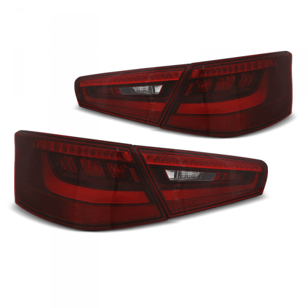 2 Feux arriere LTI AUDI A3 8V hatchback - 12-16 - Rouge