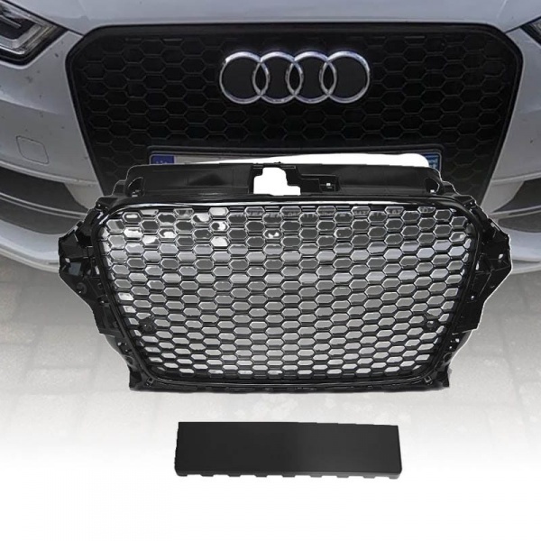 Grille calandre Audi A3 8V - look RS3 - Noir - PDC