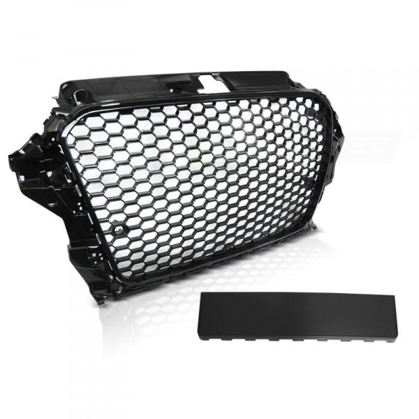 Grille calandre Audi A3 8V - look RS3 - Noir - PDC