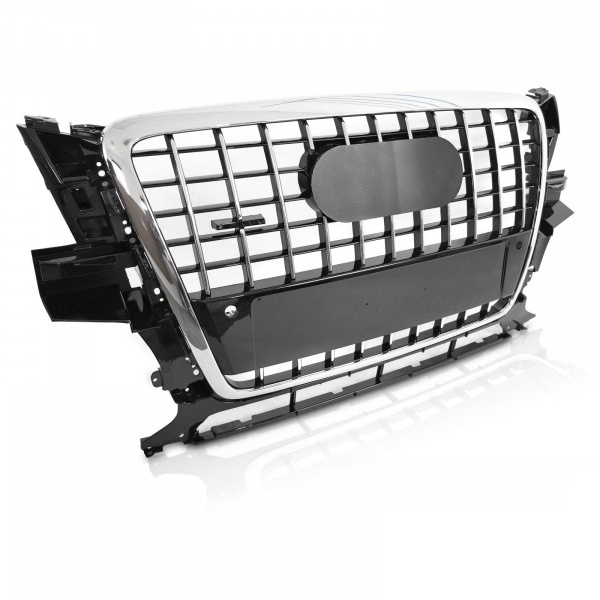 Grille calandre Audi Q5 8R 08-12 - look SQ5 phase 1 - Noir Brillant - PDC