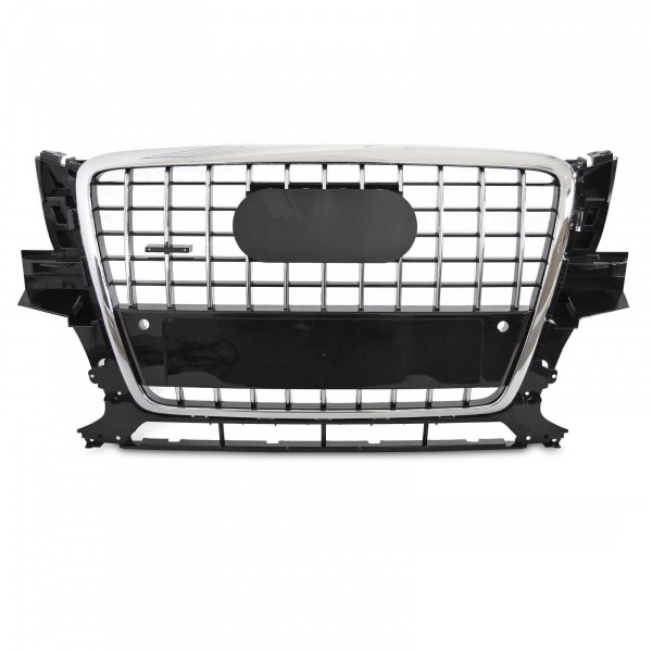 Grille calandre Audi Q5 8R 08-12 - look SQ5 phase 1 - Noir Brillant - PDC