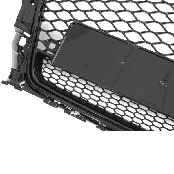 Grille calandre Audi A3 8V - look RS3 quattro - Noir Brillant - PDC