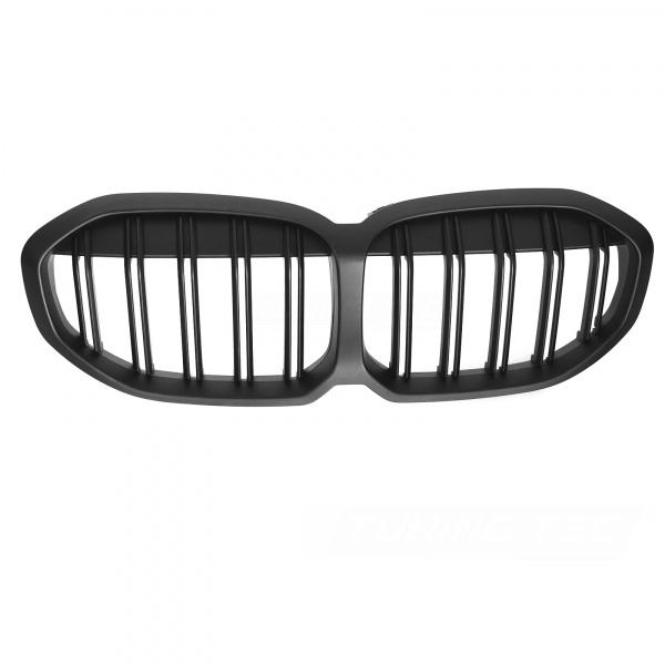 Grille calandre BMW Serie 1 F40 19-23 - look M - Noir Mat