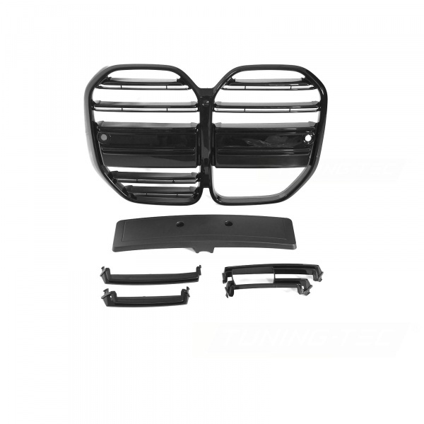 Grille calandre BMW Serie 4 G22 G23 - 20-25 - Noir Brillant