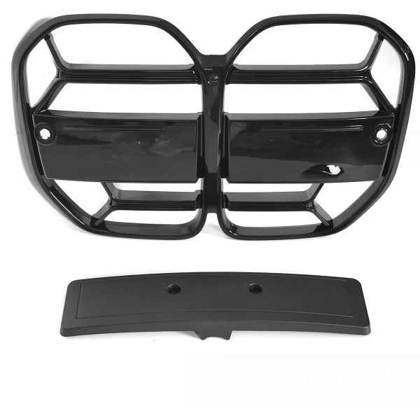 Grille calandre BMW Serie 4 G22 G23 - 20-25 - Noir Brillant
