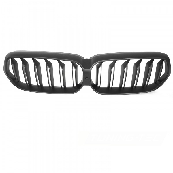 Grille calandre BMW Serie 6 G32 LCI look M - 20-23 - Noir Mat