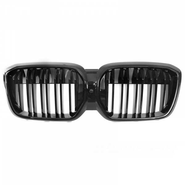 Grille calandre BMW iX3 G08 LCI 21-25 - Noir brillant - look Mperf