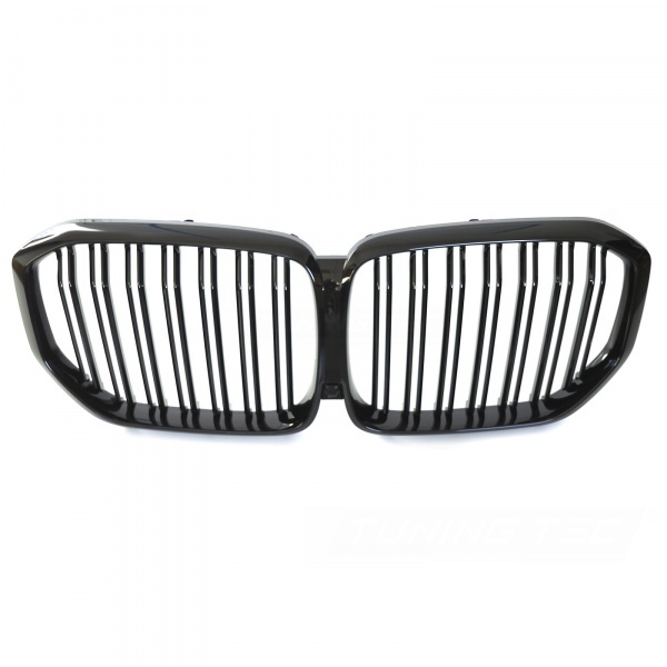 Grille calandre BMW X5 G05 18-22 - Noir Brillant look Mperf