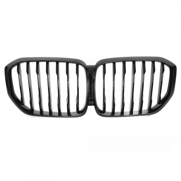 Grille calandre BMW X5 G05 18-22 - Noir Brillant look Mperf