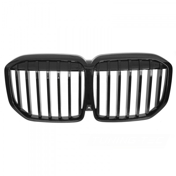 Grille calandre BMW Serie X7 G07 LCI 22-26 - look Mperf - Noir Brillant