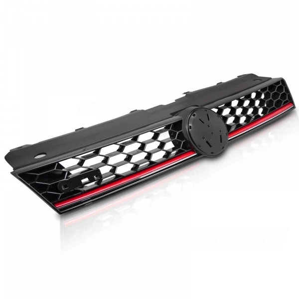 Grille calandre VW Polo (6R) phase 1 - look GTI - Noir