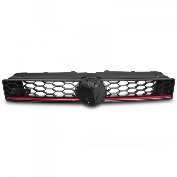 Grille calandre VW Polo (6R) phase 1 - look GTI - Noir