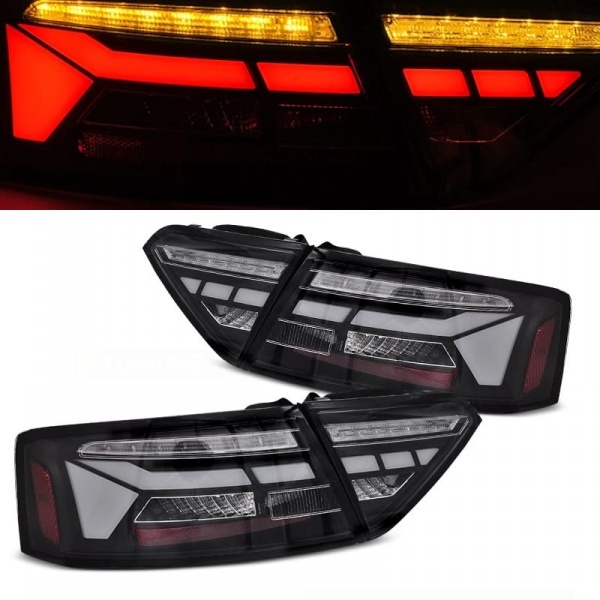 2 Feux fullLED dynamiques Audi A5 8T halogene Facelift 12-16 - Noir