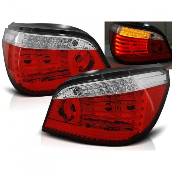 2 Feux arriere BMW Serie 5 E60 LED 03-07 - Clair