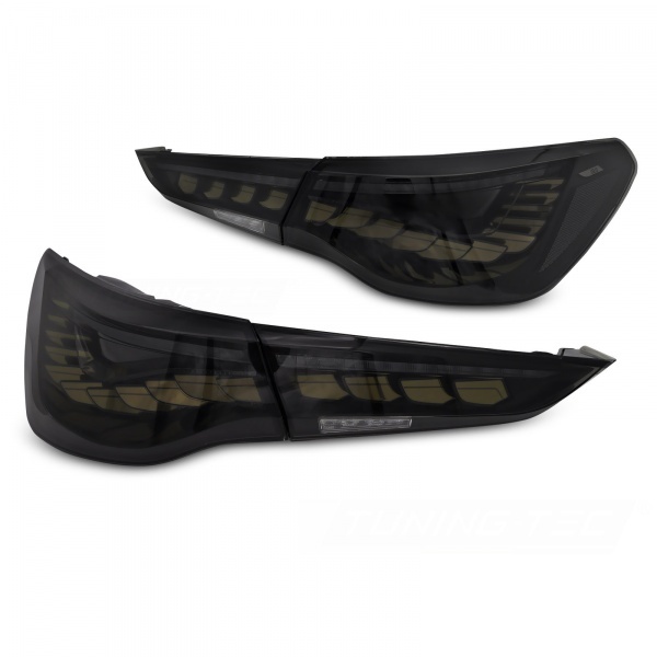 2 Feux arriere OLED dynamiques BMW Serie 4 G22 G23 - 20-25 - Noir