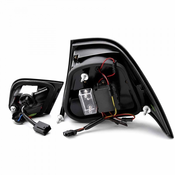 2 Feux arrière BMW Série 3 E46 Coupé 03-06 - LED Bar - Fumé