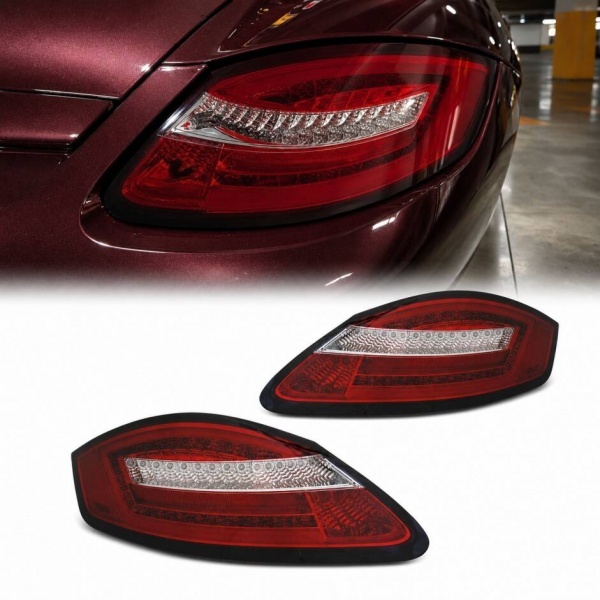 2 Feux Porsche Boxster Cayman 987 fullLED dynamiques 04-08 - Rouge