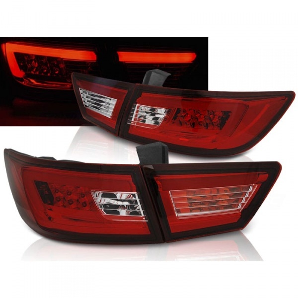 2 Feux Renault Clio 4 LED LTI - Rouge