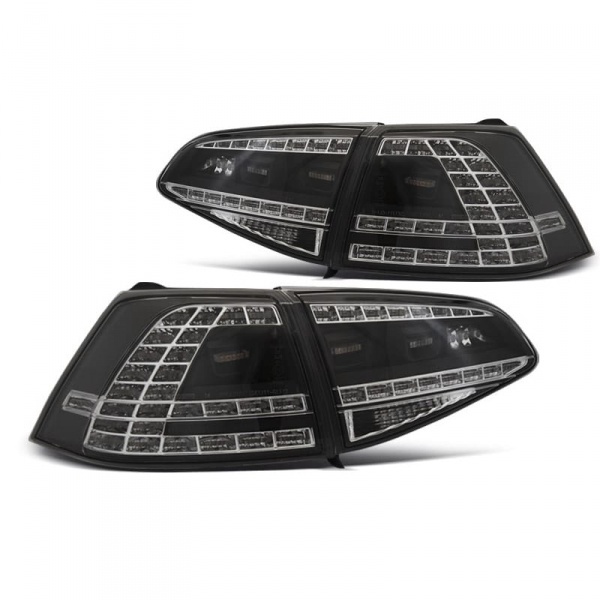 2 Feux arriere VW Golf 7 - LED - LED Cristal