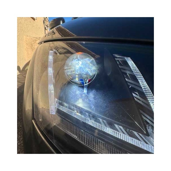 2 Phares xenon AUDI TT 8J phase 2 10-14 - look Matrix LED - AFS - Noir
