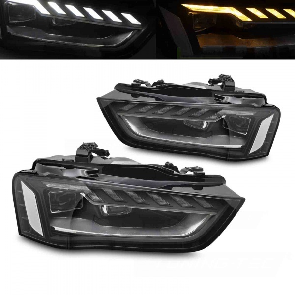 2 Phares xenon Full LED dynamiques AUDI A4 B8 facelift 12-15