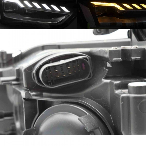 2 Phares xenon Full LED dynamiques AUDI A4 B8 facelift 12-15