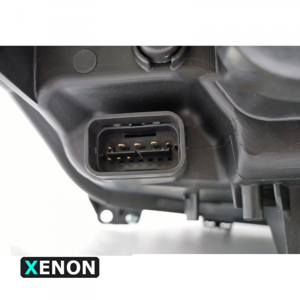 2 Phares xenon avant BMW Serie 3 F30 Angel Eyes 3D LED 11-15 - Noir