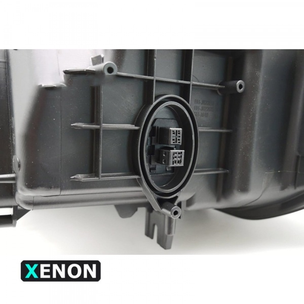 2 Phares xenon avant BMW Serie 3 F30 Angel Eyes 3D LED 11-15 - Noir