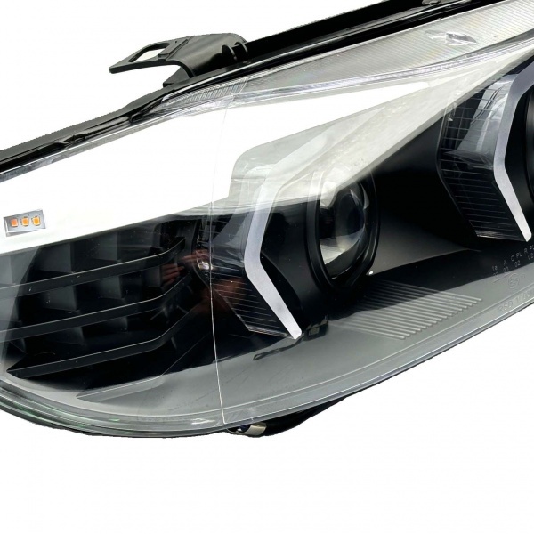 2 Phares BMW Serie 3 E90 E91 Angel Eyes LED 05-12 look Iconic 2 - Noir