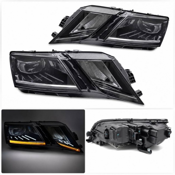2 Phares avant Skoda Octavia III Liftback / Combi 16-20 - Full LED DRL