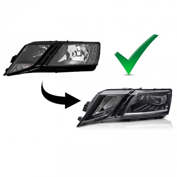 2 Phares avant Skoda Octavia III Liftback / Combi 16-20 - Full LED DRL