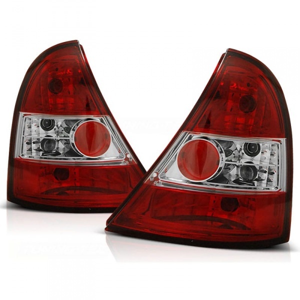 2 Feux arriere Renault Clio 2 98-01 - Rouge