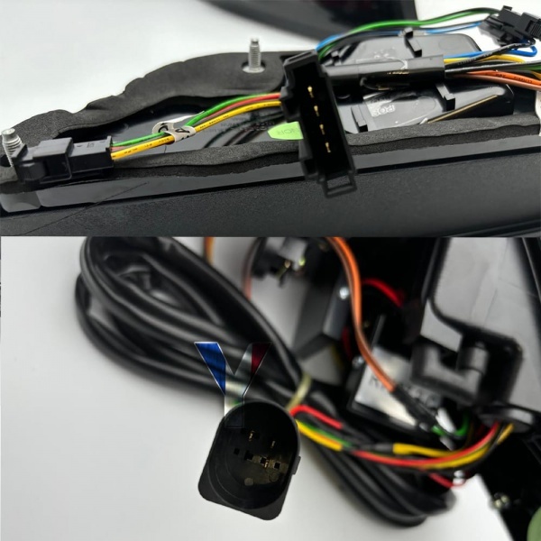 2 Feux SEAT Leon 3 5F 12-20 - LED BAR dynamiques - halogene - Noir