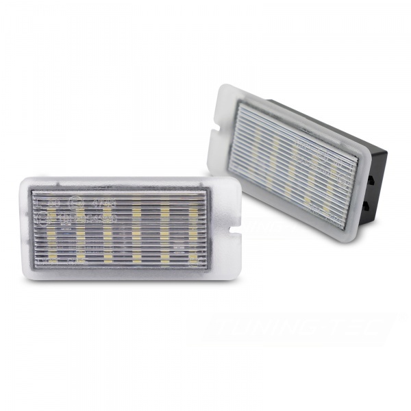 Pack LED immatriculation Renault Twingo Clio 3 Megane 2 Laguna 2
