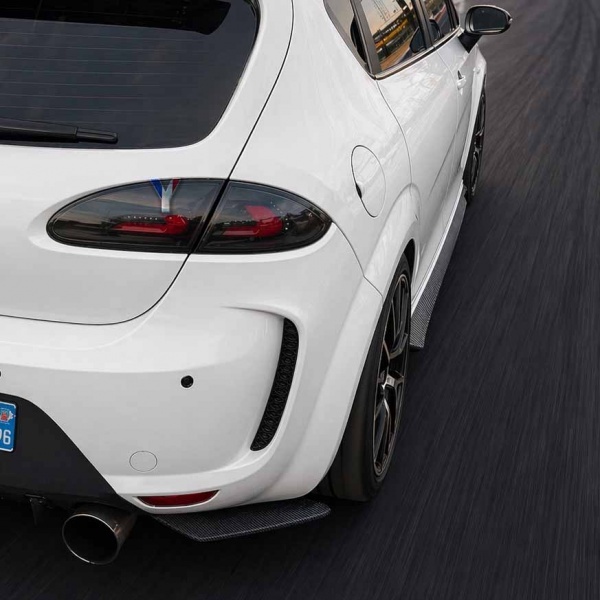 2 Feux carDNA SEAT Leon 2 1P - 05-09 - fullLED - Fumé