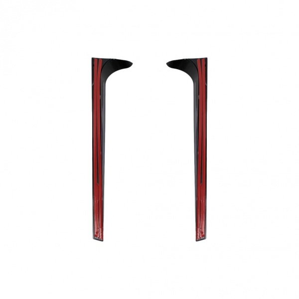 Spoiler de vitre arriere - VW Polo 6 AW 17-21 - noir brillant