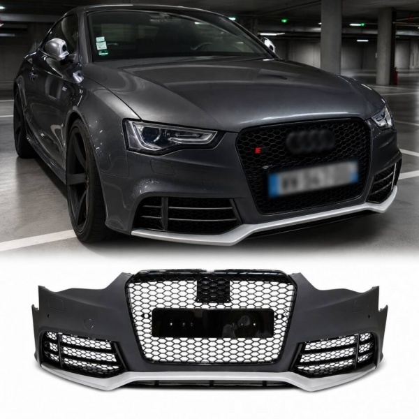 Pare choc avant AUDI A5 11-16 - Look RS5 - Noir - PDC