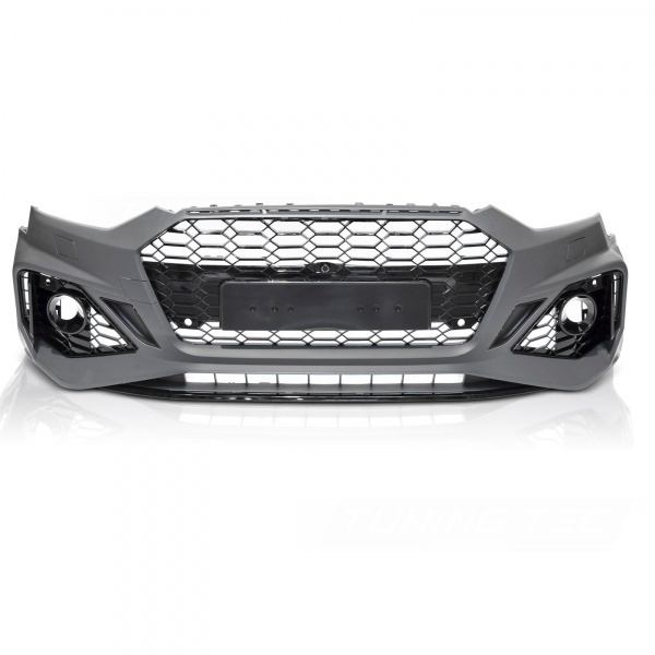 Pare choc avant AUDI A5 F5 20-24 - Look RS5 - Noir - PDC ACC Camera