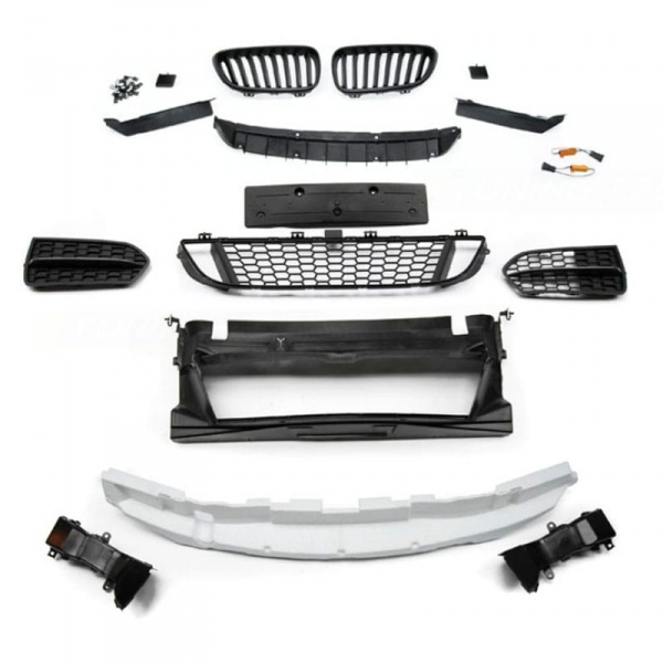Pare choc avant BMW Serie 1 F20 F21 11-15 sans AB look M2 - PDC