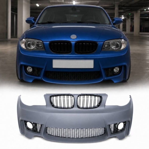 Pare choc avant BMW Serie 1 E87/E81/E82/E88 04-13 look M1