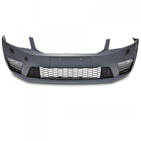 Pare choc avant look RS avec lave-phares pour Skoda Octavia III 12-16