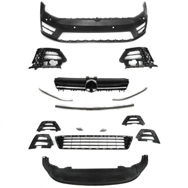 Pare choc avant VW Golf 7 (VII) look R