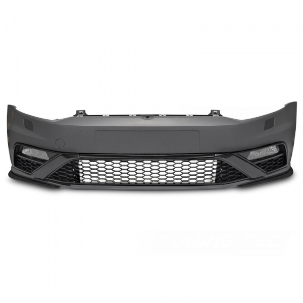 Pare choc avant VW Polo 6R 6C 09-17 - look GTI - PDC et sans calandre