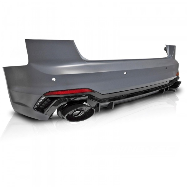 Pare choc arriere AUDI A4 B9 berline 15-19 - Look RS4 - PDC