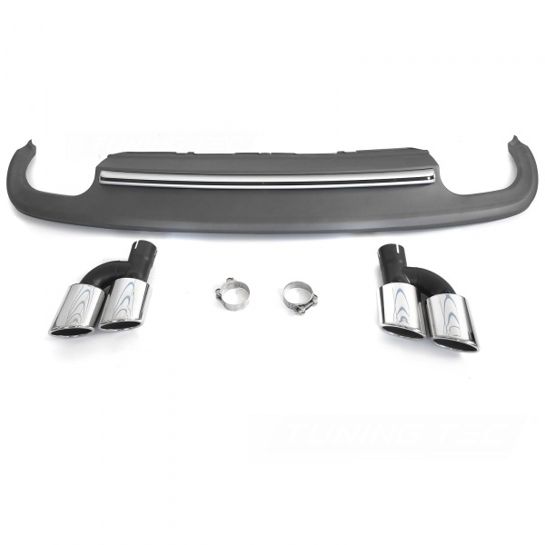 Diffuseur arriere AUDI A5 8T 8F 11-16 - Look S5
