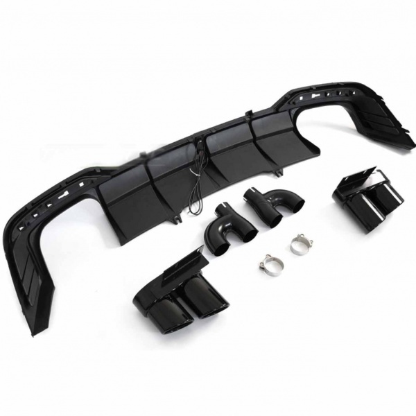 Diffuseur arriere AUDI A5 F5 19-23 - Look RS5 F1