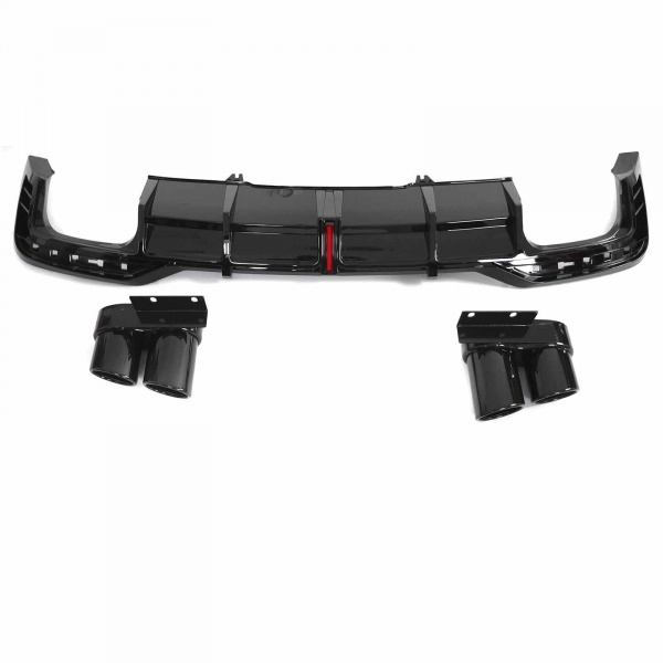 Diffuseur arriere AUDI A5 F5 19-23 - Look RS5 F1